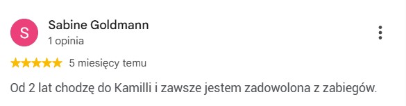 Opinia Google Sabine Goldmann