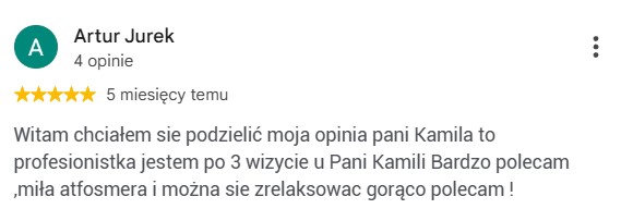 Opinia Google Artura Jurka